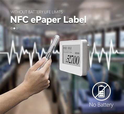 Electronic Shelf Label Nfc Android App Shop Display Label Esl Tags Nfc ...