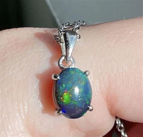 Gorgeous Australian Fire Opal Pendant 925 Sterling Silver Components : r/Opals