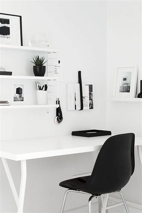 black white office modern office | House interior, Minimalism interior ...