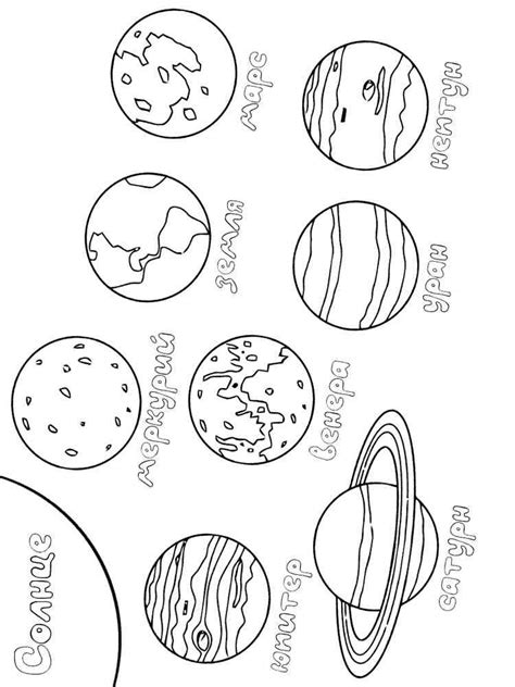 Planets coloring pages. Free Printable Planets coloring pages.