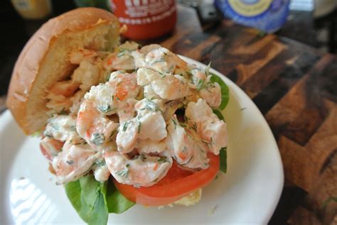 crab and shrimp salad sandwich recipe