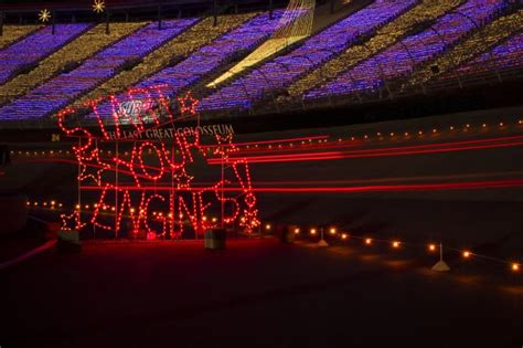 Texas Motor Speedway Christmas Lights 2021 | Christmas Images 2021