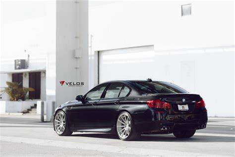 BMW F10 M5 on Velos S2 2 pc Forged Wheels - Velos Designwerks - Forged ...