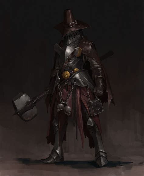 ArtStation - Witch hunter, Anton Fort | Concept art characters, Fantasy ...