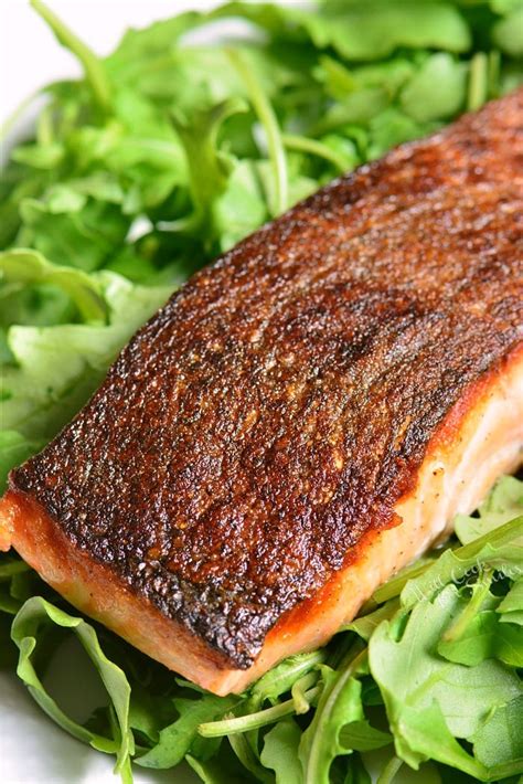 Crispy Skin Salmon - Will Cook For Smiles