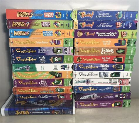 Veggietales Vhs Tapes Lot Ebay