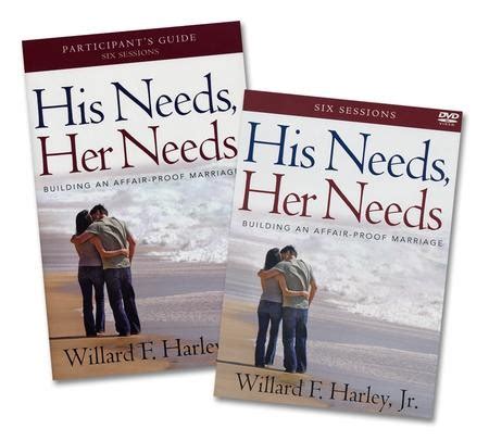 His Needs, Her Needs, DVD & Participant Guide: William F. Harley - Christianbook.com