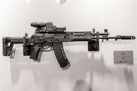 Kalashnikov Showcased Newly Refined AK-12