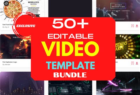50+ Editable Video template Bundle 2021 - apparel.ua.com