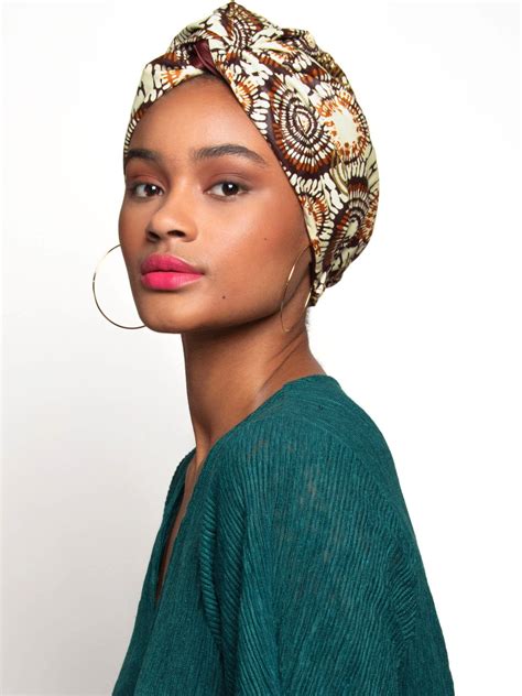 Beautiful & Stylish Turban Head Wraps & Satin Hair Wraps | Loza Tam | Head wraps, Satin hair ...