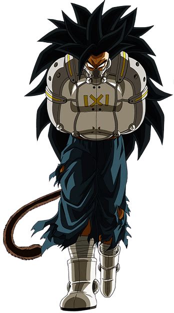 Dragon Ball Heroes Kanba the Evil Saiyan Render by Abyss1 on DeviantArt