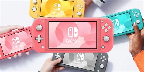 Nintendo Releases the Best Switch Lite Color Option Yet