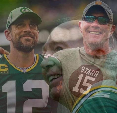 Aaron Rodgers and Brett Favre are two great Green Bay Packer football players. Although, they ...