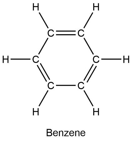 What is the hybridization of each carbon atom in benzene? What shape do ...