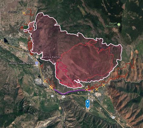 Evacuations ordered for Lake Christine Fire at Basalt, Colorado ...