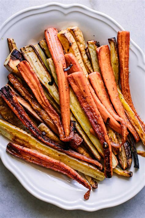 Roasted Carrots and Parsnips | Easy Sheet Pan Roasted Root Veggies