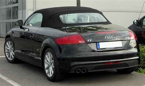 Audi TT TFSI Roadster (2008) | Black audi, Audi tt roadster, Audi tt