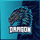 Blue Dragon - Mascot & Esport Logo by FNRGraphics | GraphicRiver