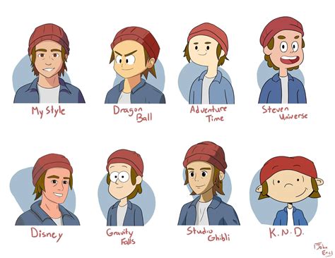 Pictures of Drawing Disney Style Characters | Cartoon style drawing ...