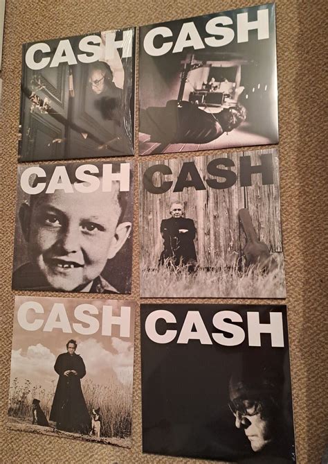 Johnny Cash American Recordings X6 Vinyl Boxset. | eBay