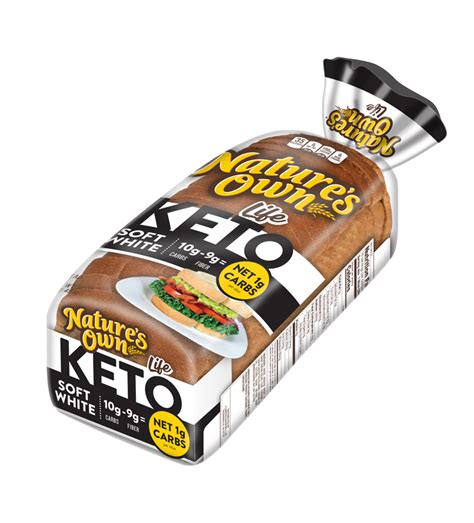 Keto Soft White Net 1 Carb Bread — Nature's Own