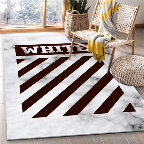 Off White Area Rug Carpet For Living Room - REVER LAVIE