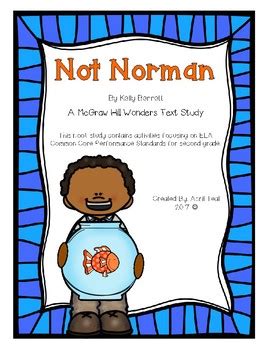 Not Norman by Kelly Bennett Book Study by The Creative Coach-April Teal