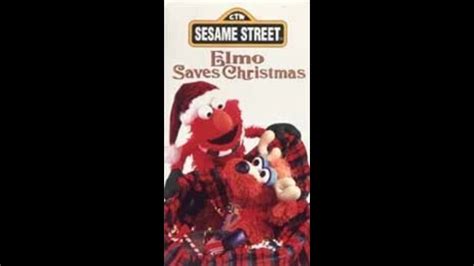 Sesame Street Elmo Saves Christmas 1996 VHS (1997 Reprint) - YouTube