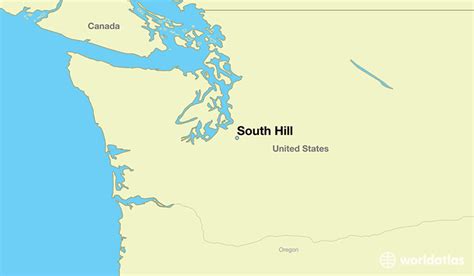 Where is South Hill, WA? / South Hill, Washington Map - WorldAtlas.com