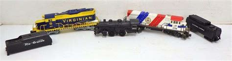 (3) Lionel O-Gauge Trains and more, need repair, untested, as is ...