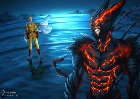 Saitama vs Garou (R_coloring) by Rcoloring on DeviantArt