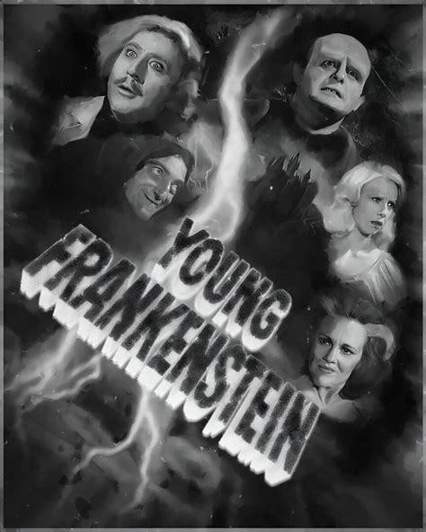 Young Frankenstein by John Dunn - Home of the Alternative Movie Poster ...