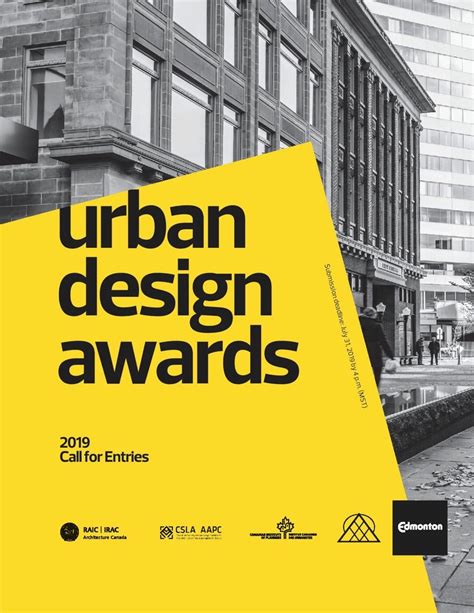 Edmonton Urban Design Awards Open for Entries