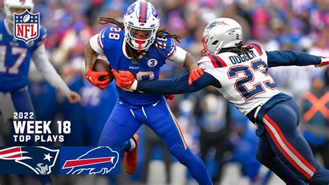 Buffalo Bills Top Plays vs. New England Patriots | 2022 Regular Season ...