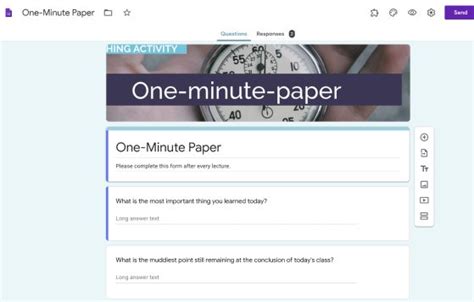 Move the One-Minute Paper Online with Survey Tools | U-M LSA LSA ...