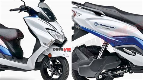 Suzuki Burgman Electric Scooter Debuts - Battery Specs, Range, Weight