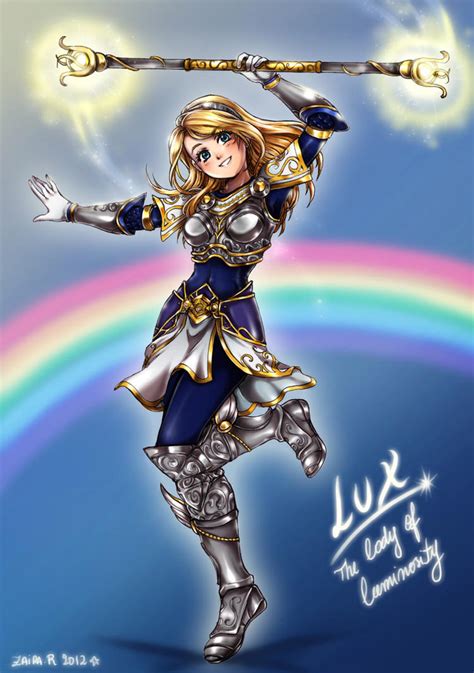 League of Legends: Lux by Rolly-Chan on DeviantArt