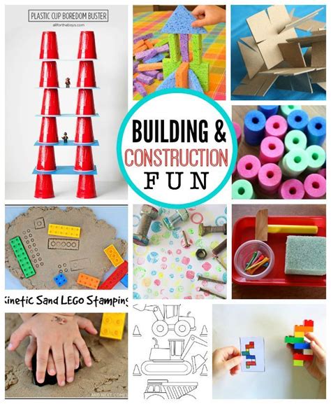 Fun with Kids: Building and Construction | Construction theme preschool, Preschool construction ...