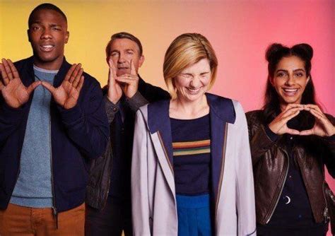 13th Doctor and Companions | Doctor who cast, Doctor who, Doctor