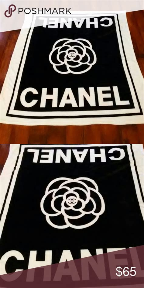 New CHANEL Fleece Blanket | Soft plush blankets, Chanel, Fleece blanket