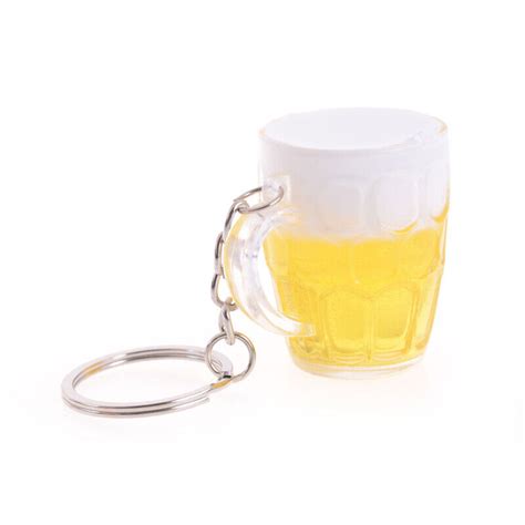 Resin Beer Cups Keychain Car Keyring Key Chain Men Woman Jewelry Simulation F:bo | eBay