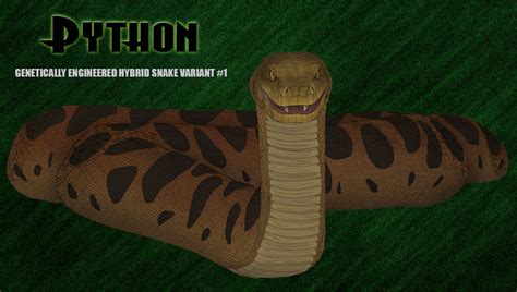 Python (2000) Genetically Engineered Hybrid Snake by Ziggerotron7 on DeviantArt