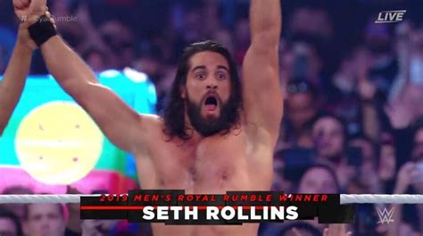 Seth Rollins Wins The 2019 WWE Men's Royal Rumble Match