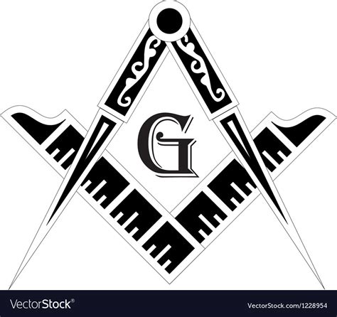 Masonic Square Vector