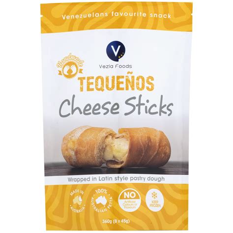 Tequenos Cheese Sticks - 360gr- (Frozen) – Authentic Flavour Co