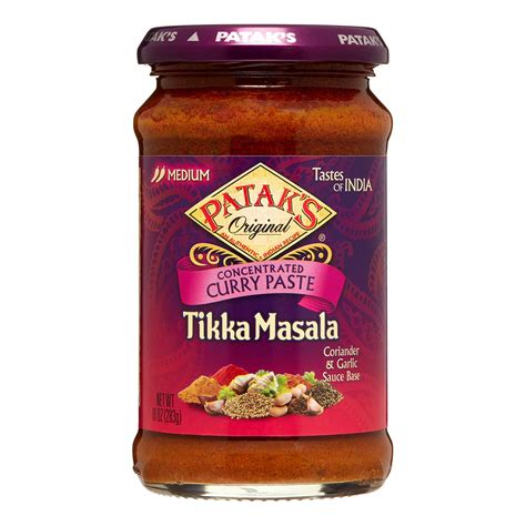 Pataks Tikka Masala Paste 10 Ounce - Walmart.com