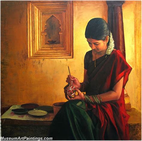 Rural Indian Women Paintings 018