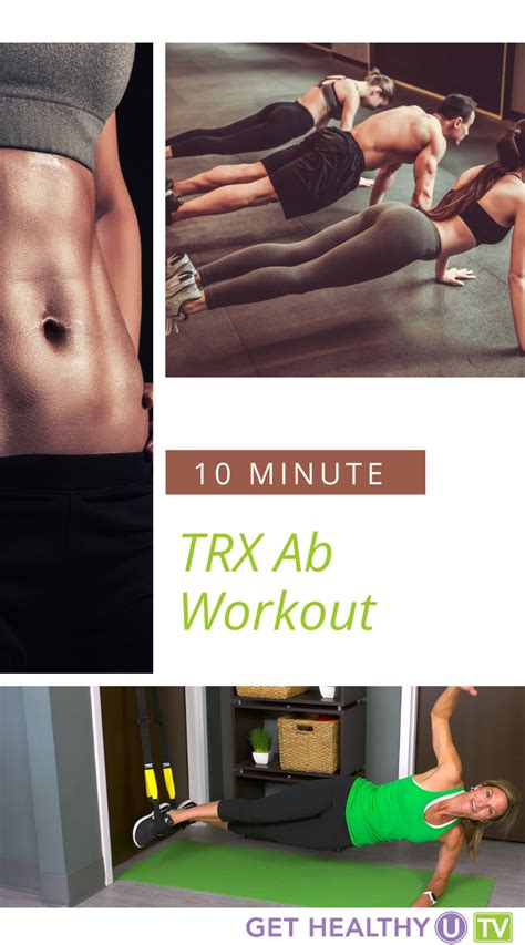 10-Minute TRX Ab Workout to Strengthen and Tone | GHUTV | Trx abs, Trx ...