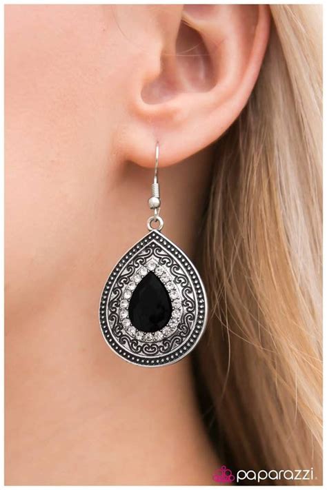 Happy Wife Happy Life Earrings | Earrings, Black earrings, Paparazzi accessories