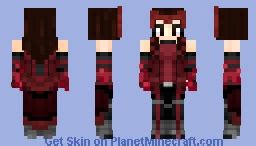 Scarlet Witch Minecraft Skin